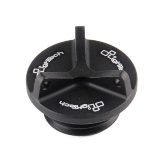 LighTech LIGHTECH oliecarterdop M20x2,5, 3 kanten zwart aluminium OIL004NER