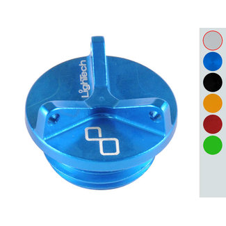 LIGHTECH oliecarterdop M20x2,5, 3 kanten zilver aluminium OIL004SIL