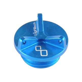 LighTech LIGHTECH oliecarterdop M20x2,5, 3 kanten kobalt aluminium OIL004COB