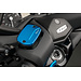 LIGHTECH hoofdremcilinderdeksel voor/achter kobalt aluminium Yamaha T-Max 500/530 FBC15COB