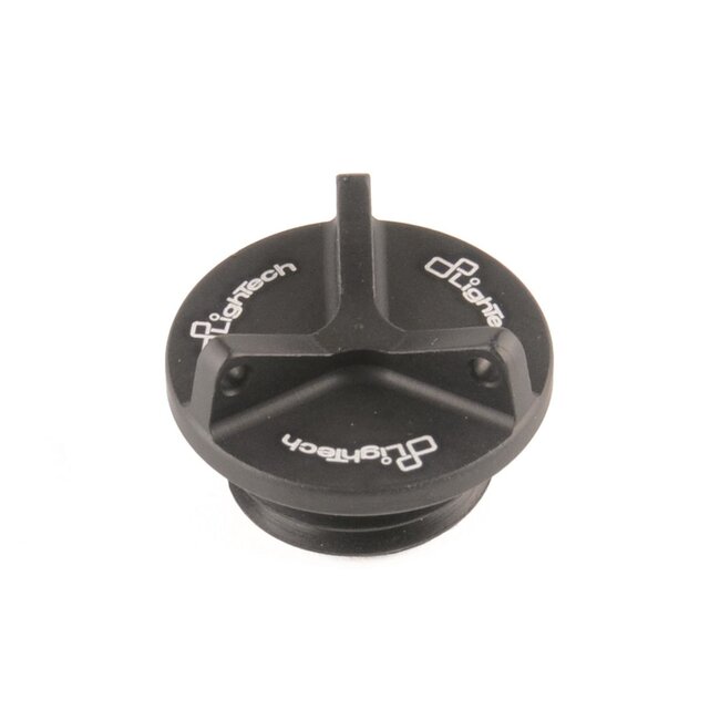 LIGHTECH oliecarterdop M30 x 1,5 (3 gaten) zwart Kawasaki Z800 OIL005NER