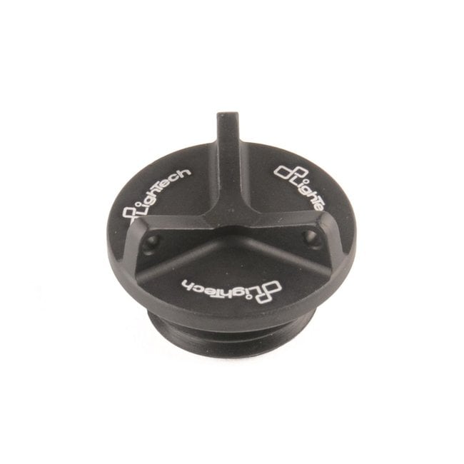 LighTech LIGHTECH oliecarterdop 2 gaten zwart M24 x 2 OILBM01NER