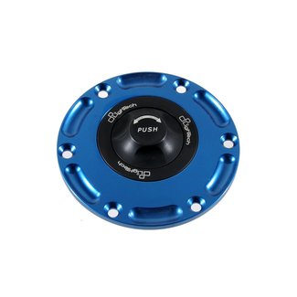 LighTech LIGHTECH tankdop zwart/kobalt kwartslagdop Yamaha MT-09 TR17N/C