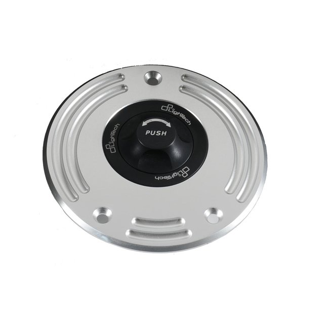 LighTech LIGHTECH tankdop zwart/zilver kwartslagdop Suzuki GSX-S TR20N/S