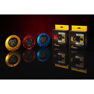 LIGHTECH tankdop zwart/goud schroefdop Aprilia RSV4R TF10N/O