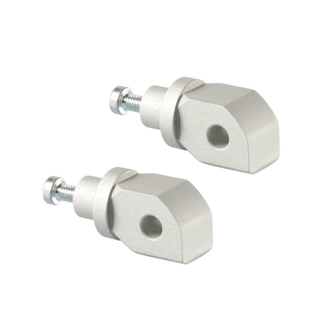 LighTech LIGHTECH voetsteunhouders achter zilver Suzuki FTP008SIL