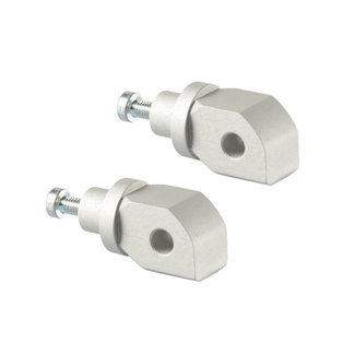 LighTech LIGHTECH voetsteunhouders achter zilver Yamaha FTP022SIL