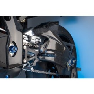 LIGHTECH achterspatbord glanzend carbon Suzuki GSXR 1000 CARS6521