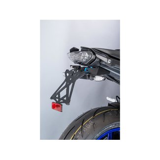 LighTech LIGHTECH verstelbare kentekenplaathouder zwart Yamaha MT-10 - TARYA121 TARYA121A2