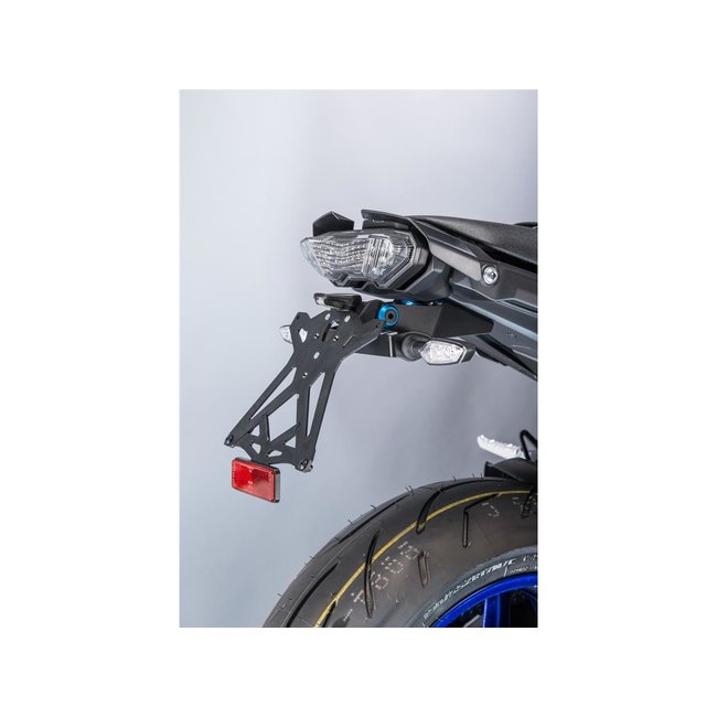 LighTech LIGHTECH verstelbare kentekenplaathouder zwart Yamaha MT-10 - TARYA121 TARYA121A2