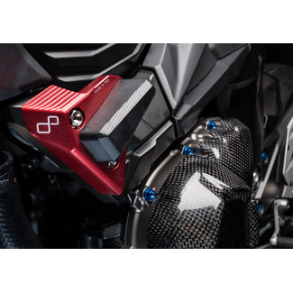 LighTech LIGHTECH Frame Protection Red Kawasaki Z800 - STEKA112ROS STEKA112ROS
