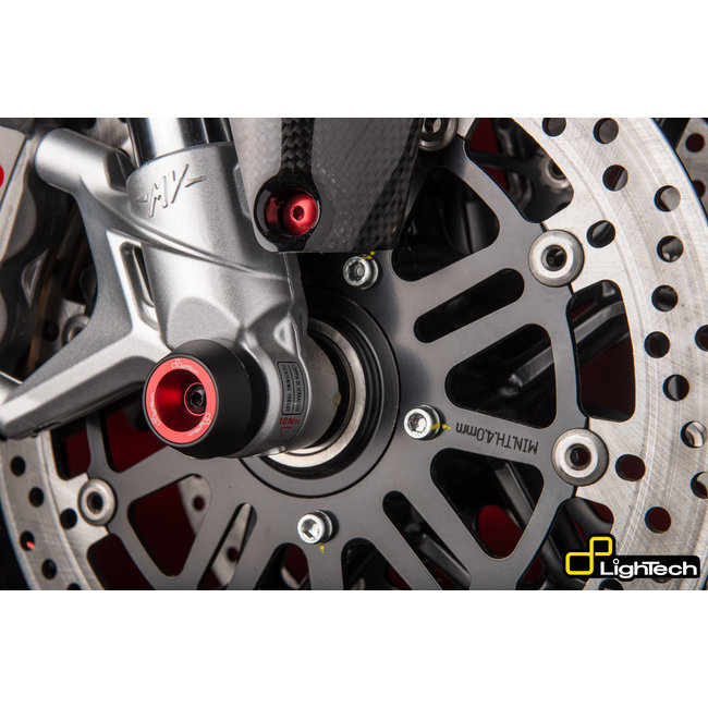LighTech LIGHTECH vork- en achterbrugbeschermers (wielas) rood MV Agusta Brutale - ARMV101ROS ARMV101ROS
