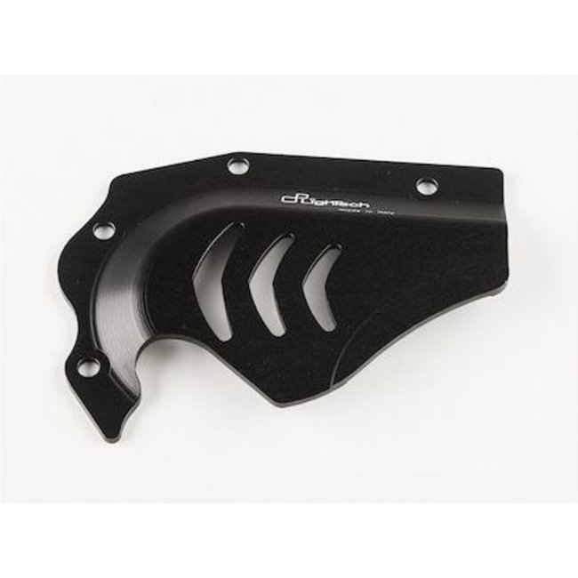 LIGHTECH Front Sprocket Cover Black Ducati Hypermotard 821 ECPDU004NER