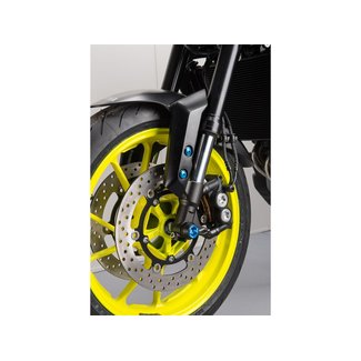 LighTech LIGHTECH vork- en achterbrugbeschermer (wielas) kobalt Yamaha MT-09 ARYA110COB