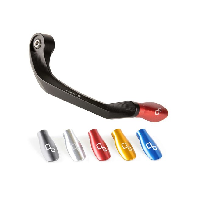 LighTech LIGHTECH Brake Lever Guard 153mm Aluminium Black/Gold ISS107RAORO