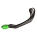 LighTech LIGHTECH Clutch Lever Guard 153mm Aluminium Black/Green ISS104LAVER