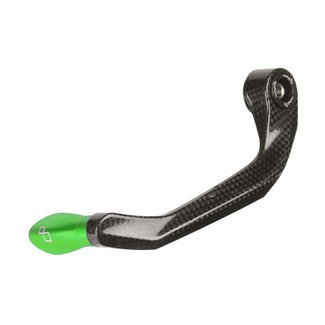 LighTech LIGHTECH C-Tech koppelinghendelbeschermer 132 mm carbon zwart/groen ISS106LCVER LighTech LIGHTECH C-Tech koppelinghendelbeschermer 132 mm carbon zwart/groen ISS106LCVER