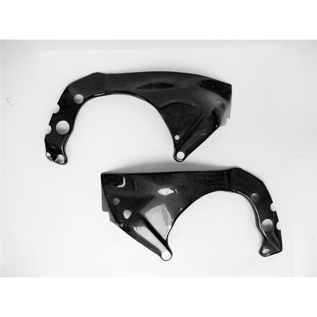 LIGHTECH framebeschermer glanzend carbon Yamaha Yzf-R1 CARY5050