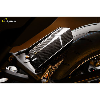 LIGHTECH achterspatbord glanzend carbon Yamaha Mt-09 CARY8920