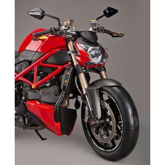 LIGHTECH voorspatbord mat carbon Ducati Streetfighter 848 CARD6010M