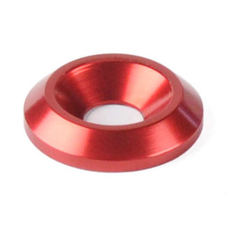 LIGHTECH schroevenset kentekenplaathouder rood universeel TAR009ROS