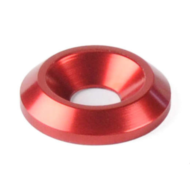 LighTech LIGHTECH schroevenset kentekenplaathouder rood universeel TAR009ROS