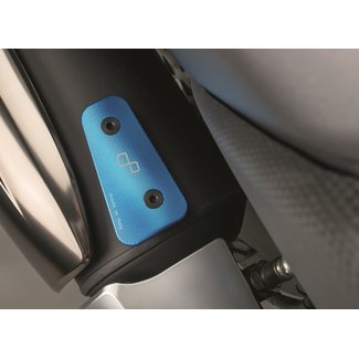 LighTech LIGHTECH hielbeschermer voor kobalt aluminium demper Yamaha T-Max 530 STEYA110COB