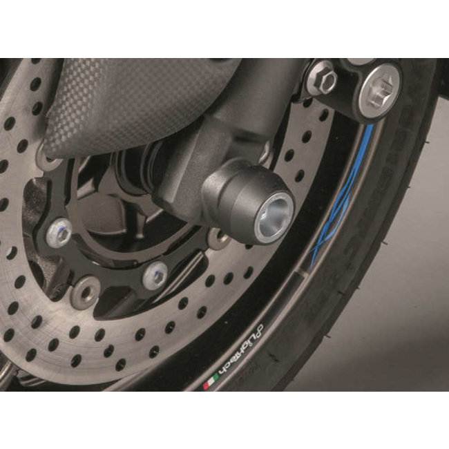 LighTech LIGHTECH vork- en achterbrugbeschermers (wielas) titanium Yamaha T-Max 530 ARYA105TIT