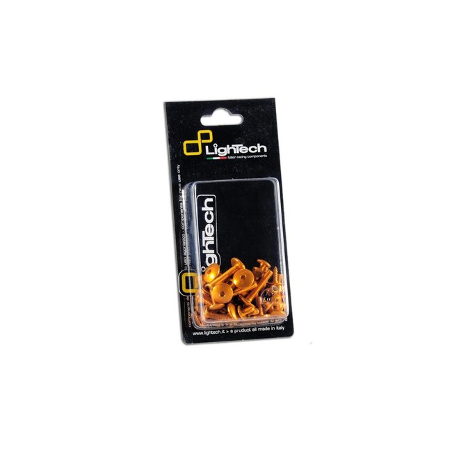 LighTech LIGHTECH frameschroevenset goud aluminium 12 stuks Ducati 1200 Monster 1D7TORO