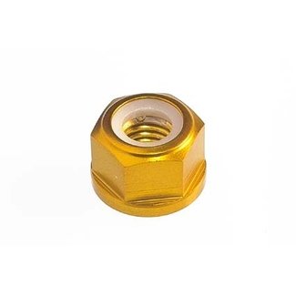 LIGHTECH Self Locking Nut M12x1,25 Ergal Gold by Unit 0011M10125ORO