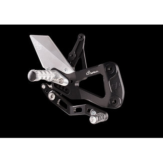 LIGHTECH rechter hielbeschermer zilver aluminium FTR419SIL