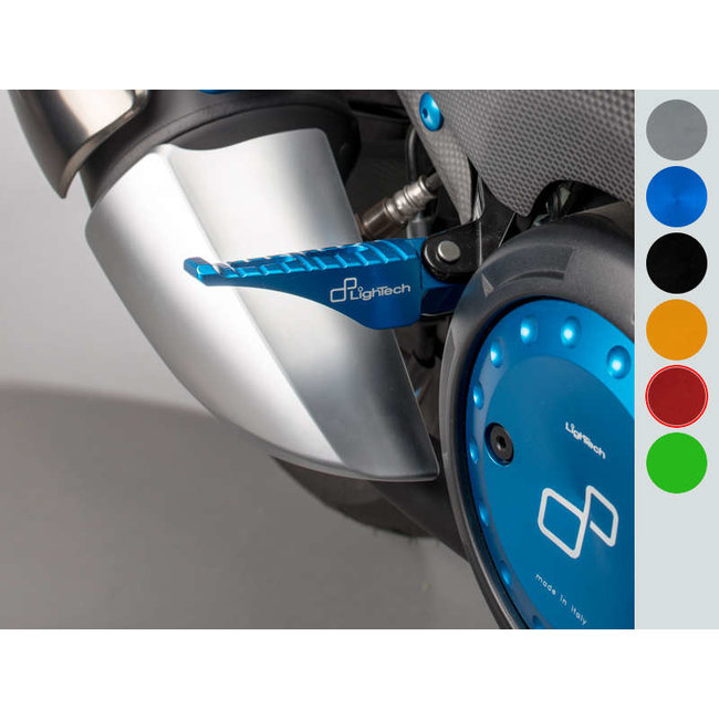 LighTech LIGHTECH passagiersvoetsteun rood Yamaha T-Max 500/530 FTRYA006ROS