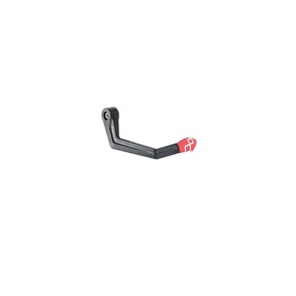 remhendelbeschermer Aluminium 132mm - rood ISS113RAROS