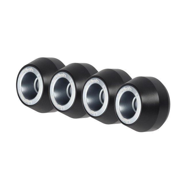 LIGHTECH vork- en achterbrugbeschermer (wielas) titanium KTM 790 Duke ARKT102TIT