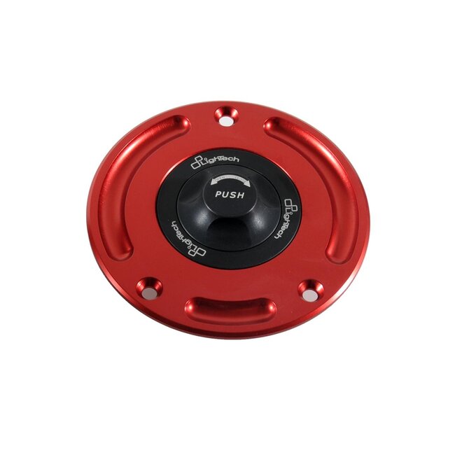 LighTech LIGHTECH tankdop zwart/rood kwartslag TR26N/R