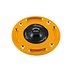 tankdop zwart/goud kwartslag TR26N/O