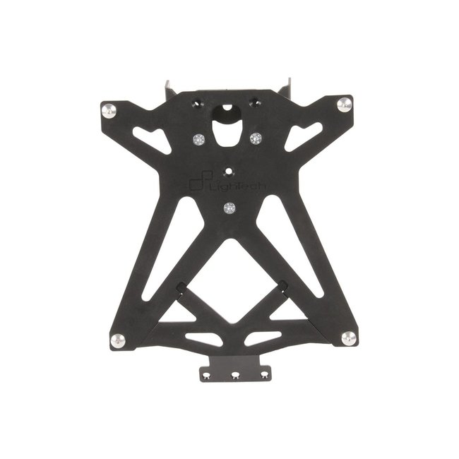 LIGHTECH verstelbare kentekenplaathouder zwart Kawasaki Z1000 KTARKA119A2