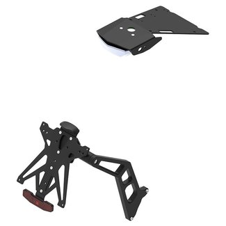 verstelbare kentekenplaathouderset zwart BMW R Nine T KTARBM109A2
