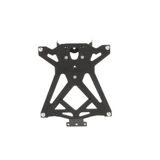 LighTech LIGHTECH verstelbare kentekenplaathouder zwart Kawasaki Ninja 400 TARKA124A2