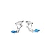 Fix Rearset Foldable Footpegs Cobalt Honda X-ADV FTRHO009COB