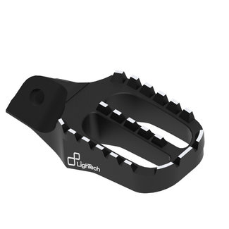 LIGHTECH Fixed Footpegs Black Yamaha Tenere FTRYA015NER