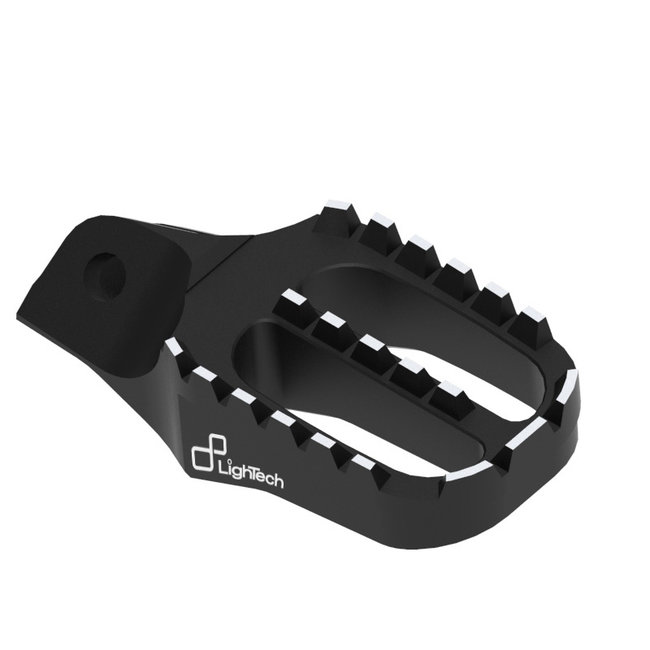 LighTech LIGHTECH Fixed Footpegs Black Yamaha Tenere FTRYA015NER
