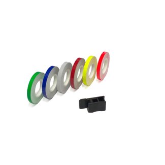 LighTech LIGHTECH wielstriping effen wit STK047