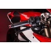 inklapbare/verstelbare Alien remhendel aluminium zwarte rubber inzetstukken - LEVD122K Yamaha YZF-R1 LEVD122K
