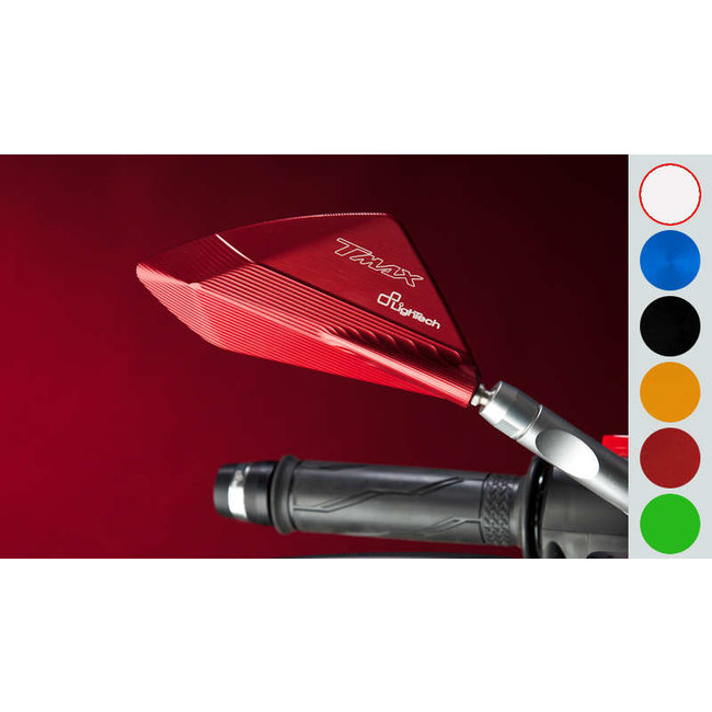 LIGHTECH spiegels wit Yamaha T-Max 500-530 SPEAL015BIA