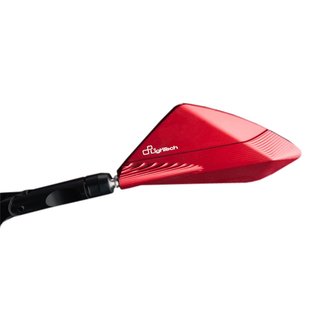 LIGHTECH spiegels M10 x 1,25 rood universeel SPEAL014ROS