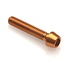 LIGHTECH BTR schroeven met conische kop M10 x 20 goud Ergal 001M10020ORO