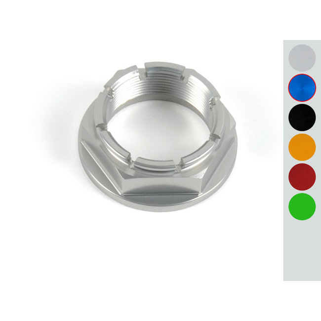 LIGHTECH Ergal Right Rear Wheel Axle Nut Cobalt Ducati 848 D020COB