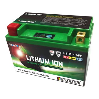 Skyrich Skyrich Lithium Ion Batteries are great replacement for classic batteries. We stand behind our batteries; all our batteries go through a rigorous quality control process. You can be assured that when you purchase a Skyrich battery you are getting high qua