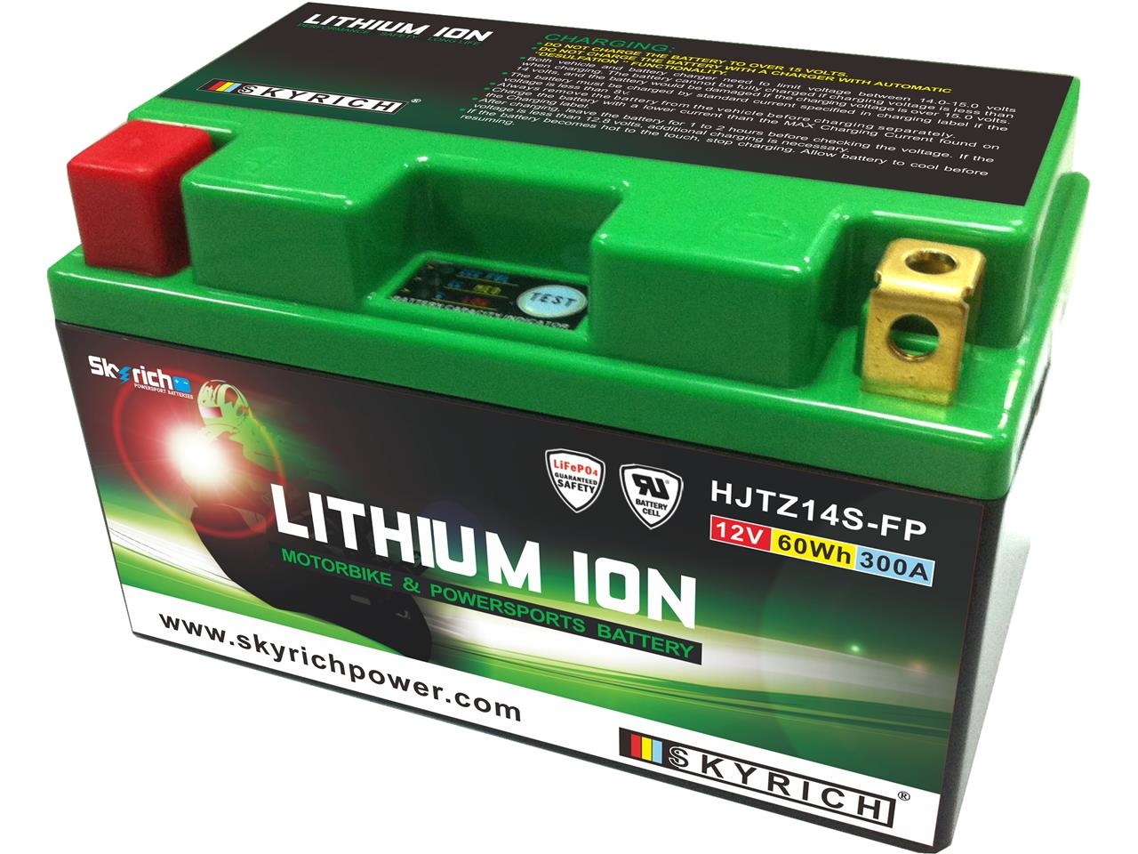 Batterie Lithium Ion Skyrich LTZ14S 12V 5Ah - 147,02 €